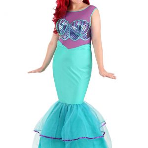 Plus Size Shell-a-brate Mermaid Costume for Women
