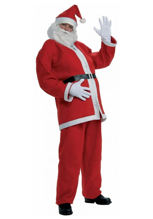 Plus Size Simply Santa Costume