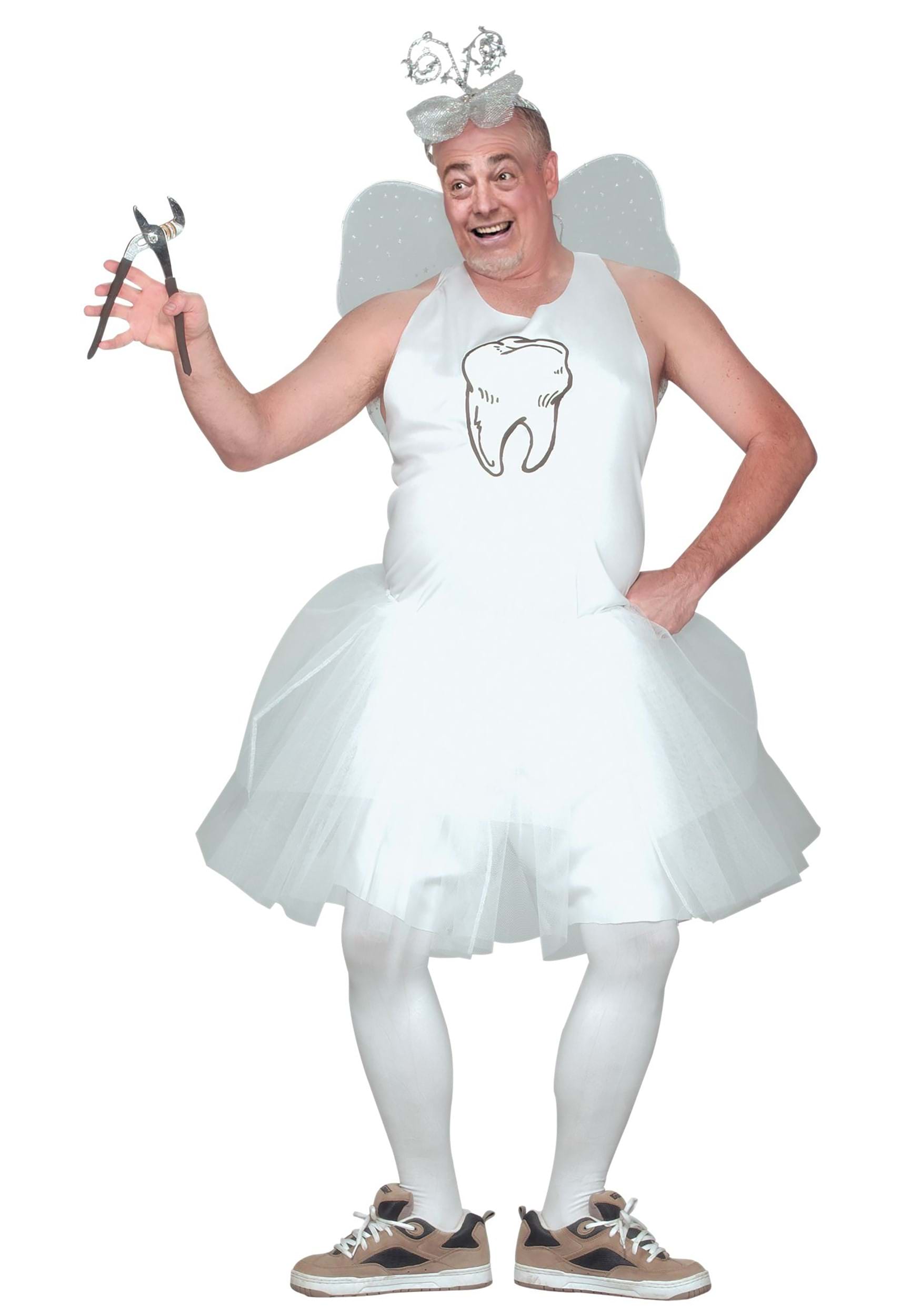 Plus Size Tooth Fairy Costume fro Adults