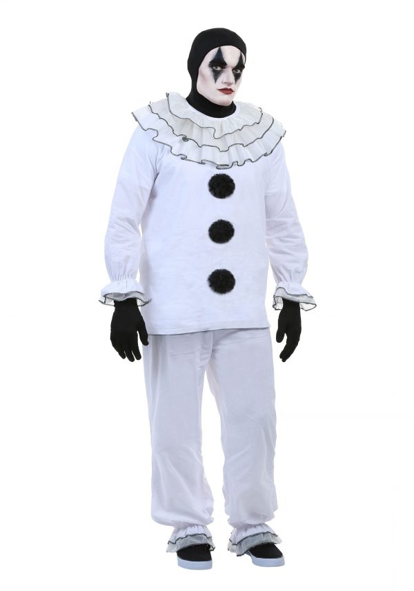 Plus Size Vintage Pierrot Clown Costume