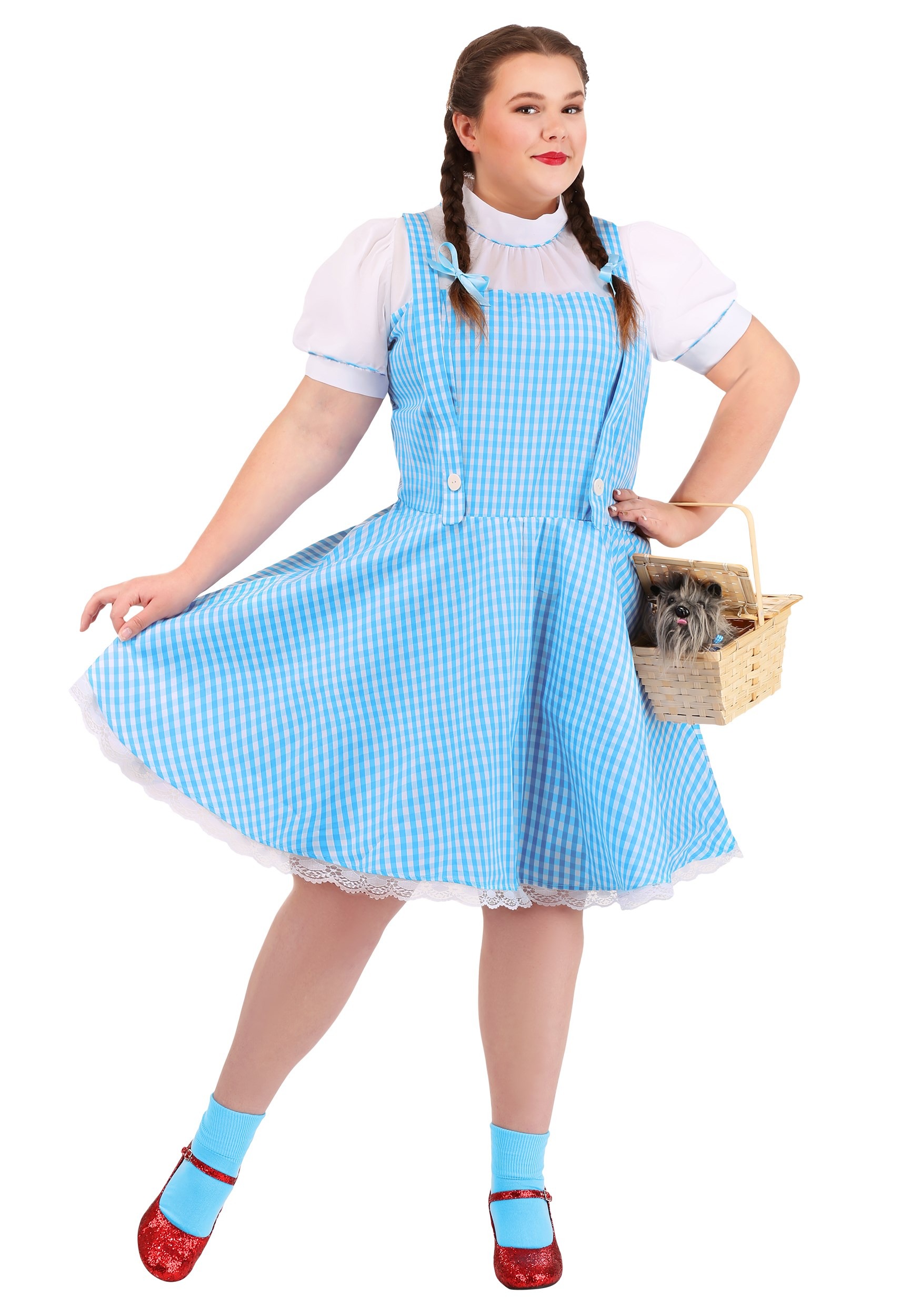 Plus Size Wizard of Oz Dorothy Costume
