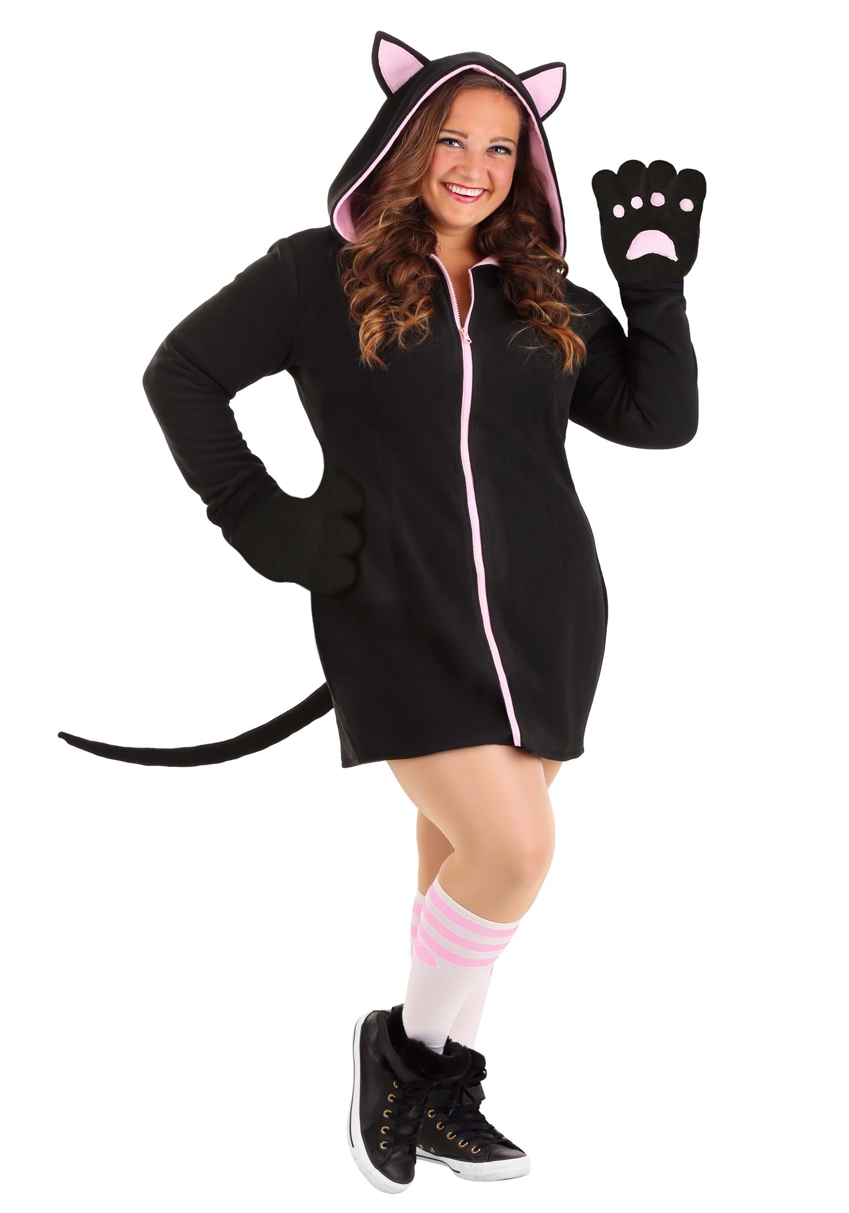 Plus Size Women’s Midnight Kitty Costume
