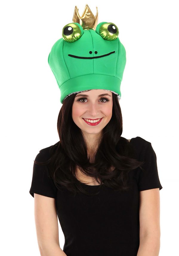 Plush Frog Prince Reversible Hat