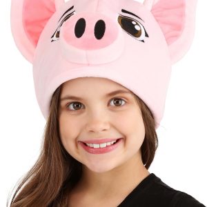 Plush Pig Hat