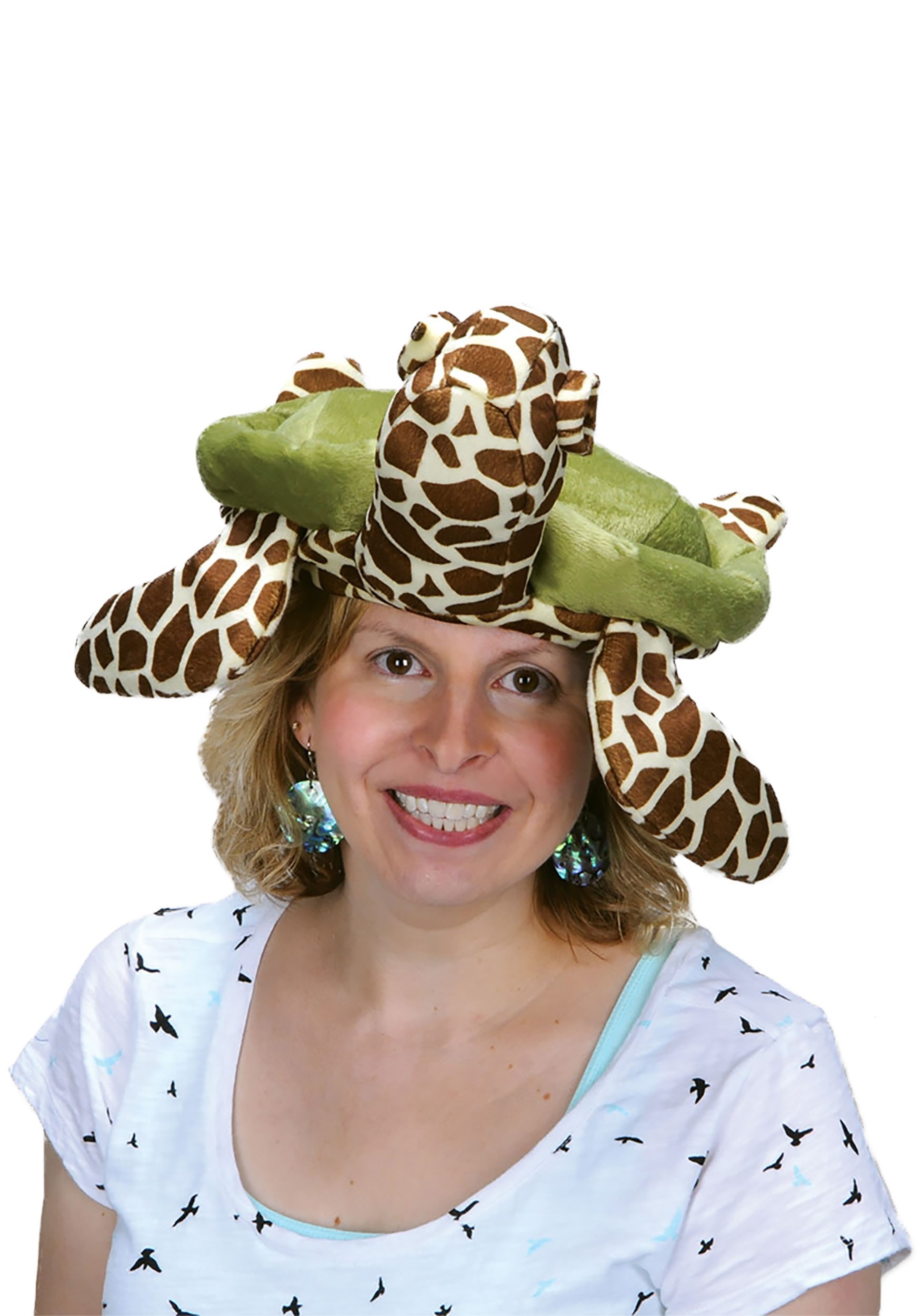 Plush Turtle Hat