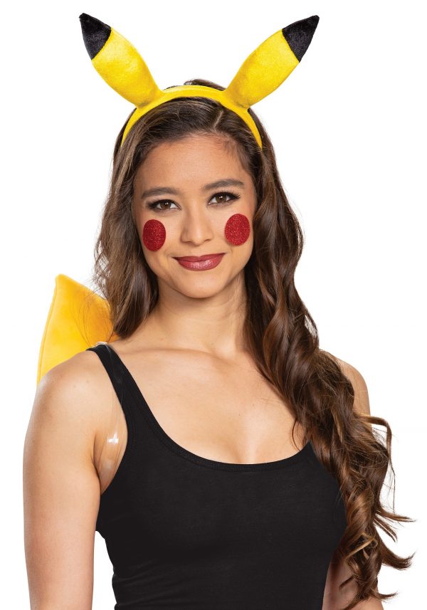 Pokemon Pikachu Headband and Tail Kit