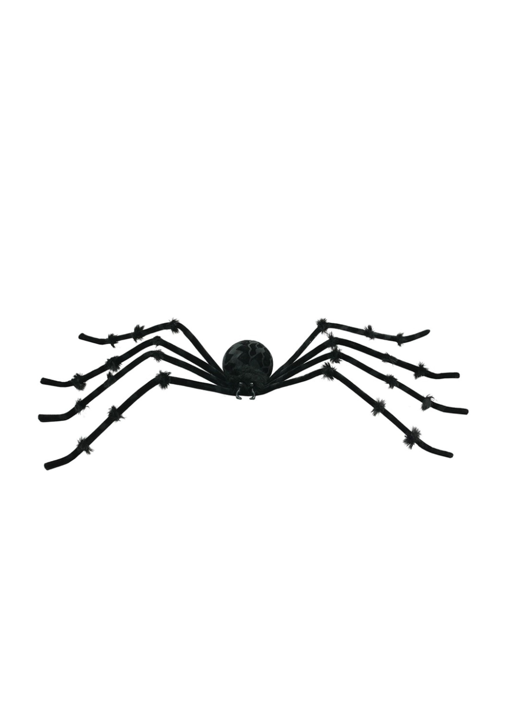 Poseable Black 50-Inch Spider Halloween Decoration