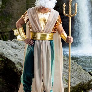 Poseidon Plus Size Men's Costume