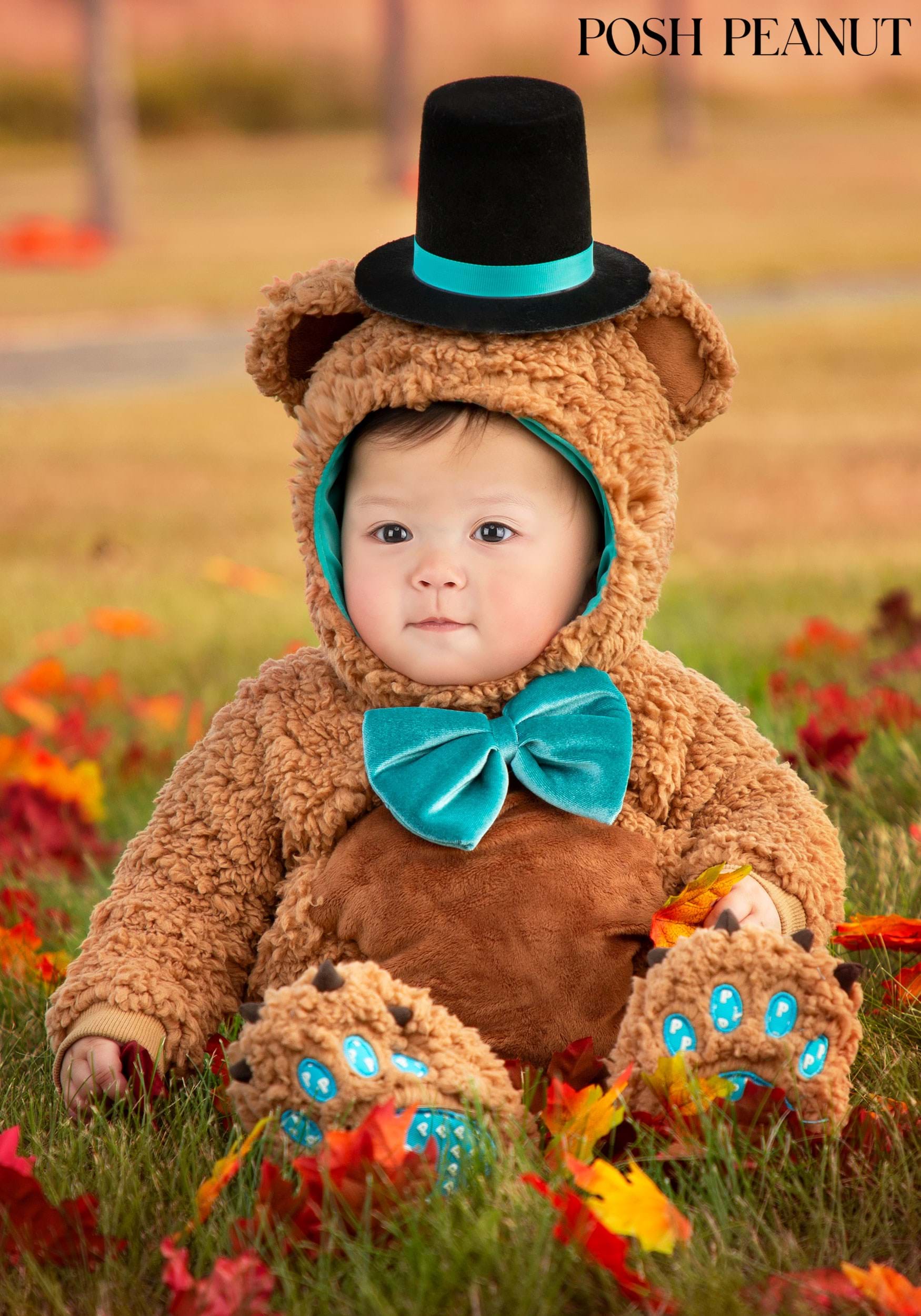 Posh Peanut Infant Archie Bear Costume