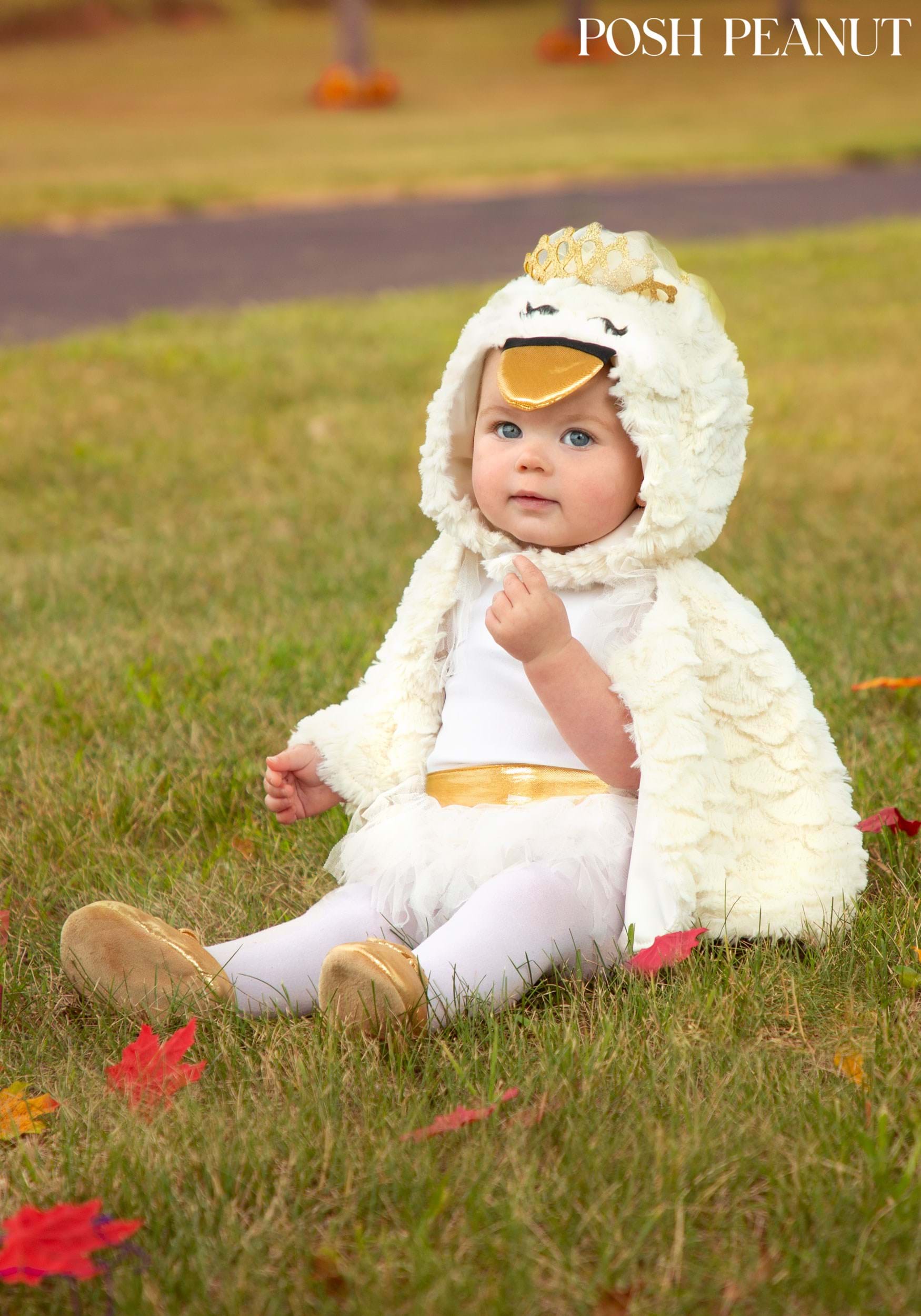 Posh Peanut Odet Swan Costume for Infants