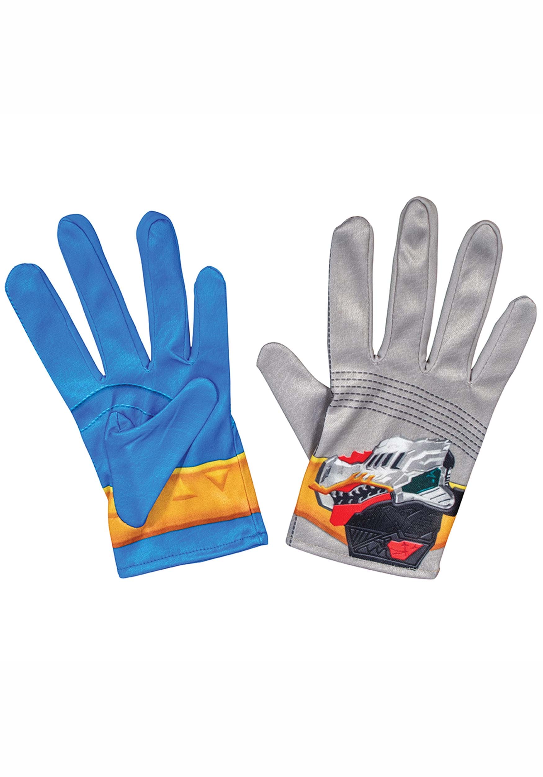 Power Rangers Dino Fury Blue Ranger Kid’s Gloves