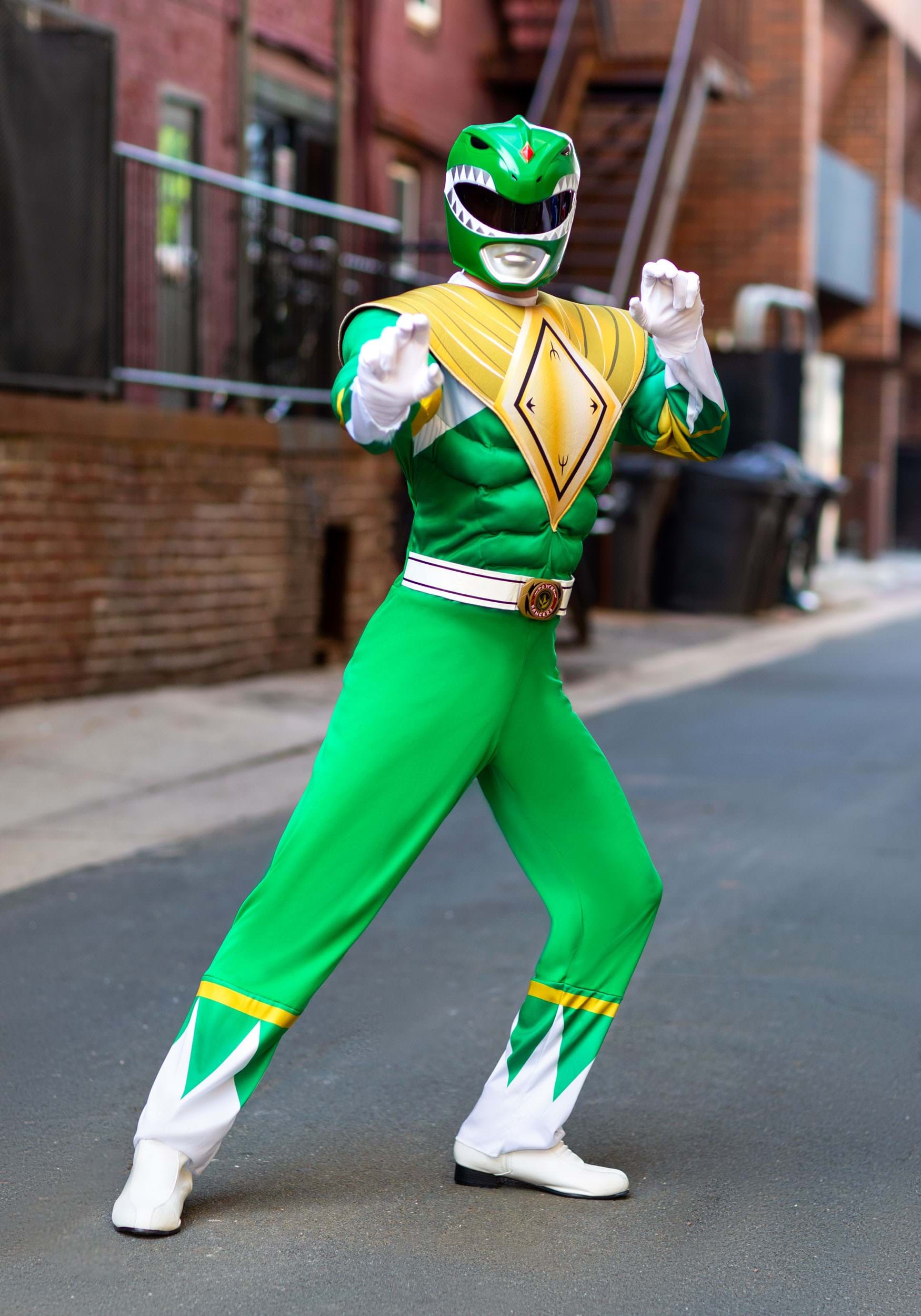 Power Rangers Men’s Green Ranger Costume