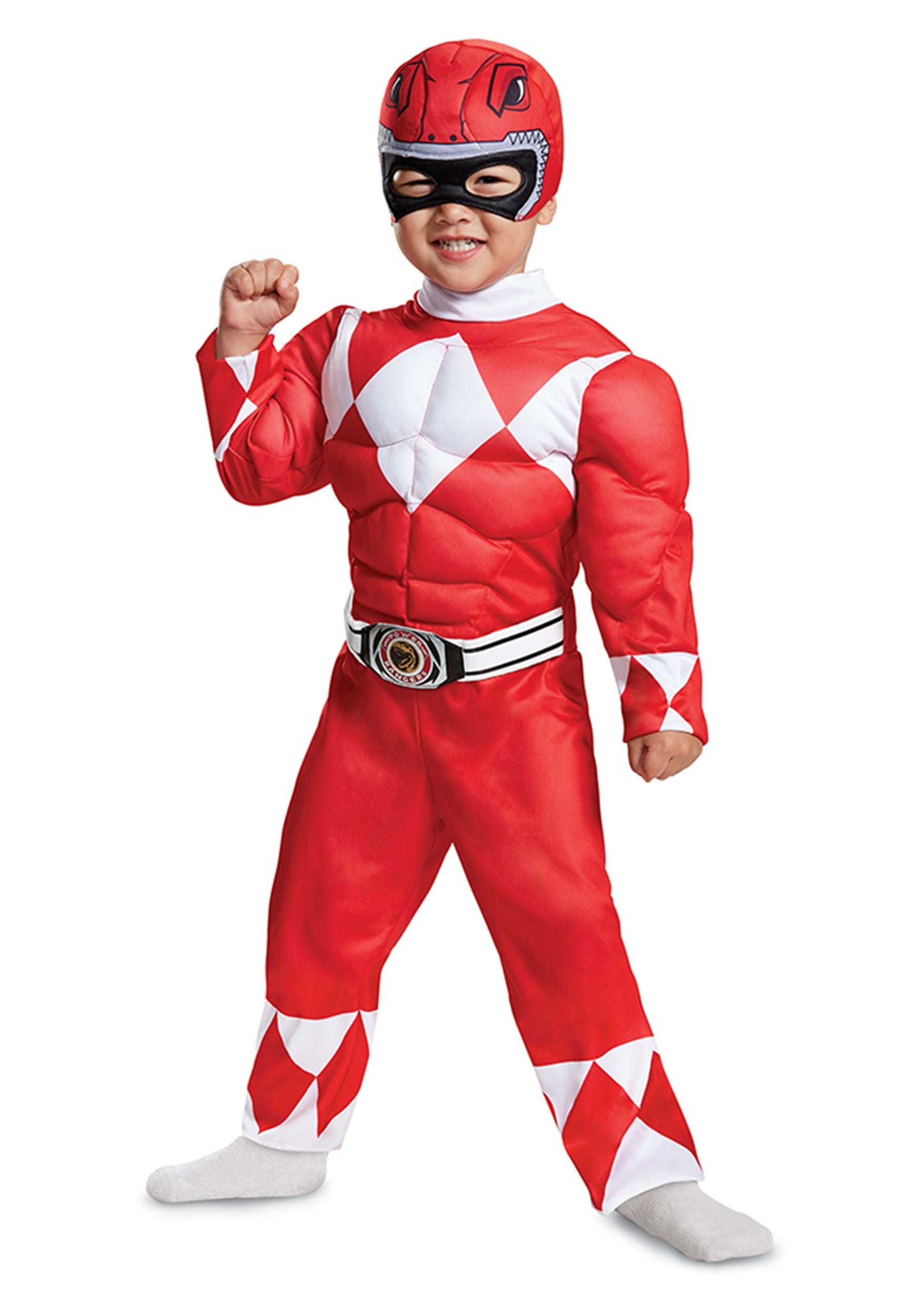 Power Rangers Red Ranger Muscle Costume for Toddlers