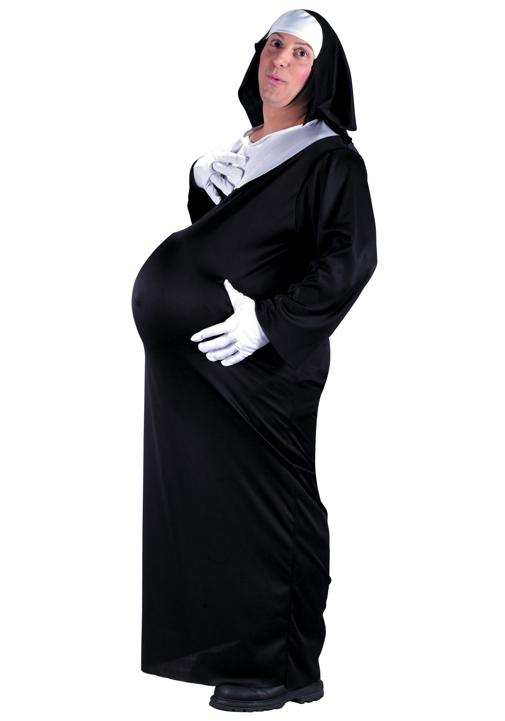 Pregnant Nun Costume