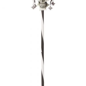 Psycho Jester Black and White Cane
