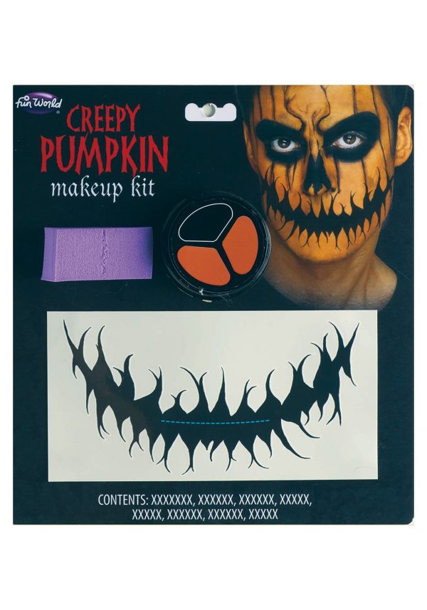 Pumpkin Creepy Makeup Kit
