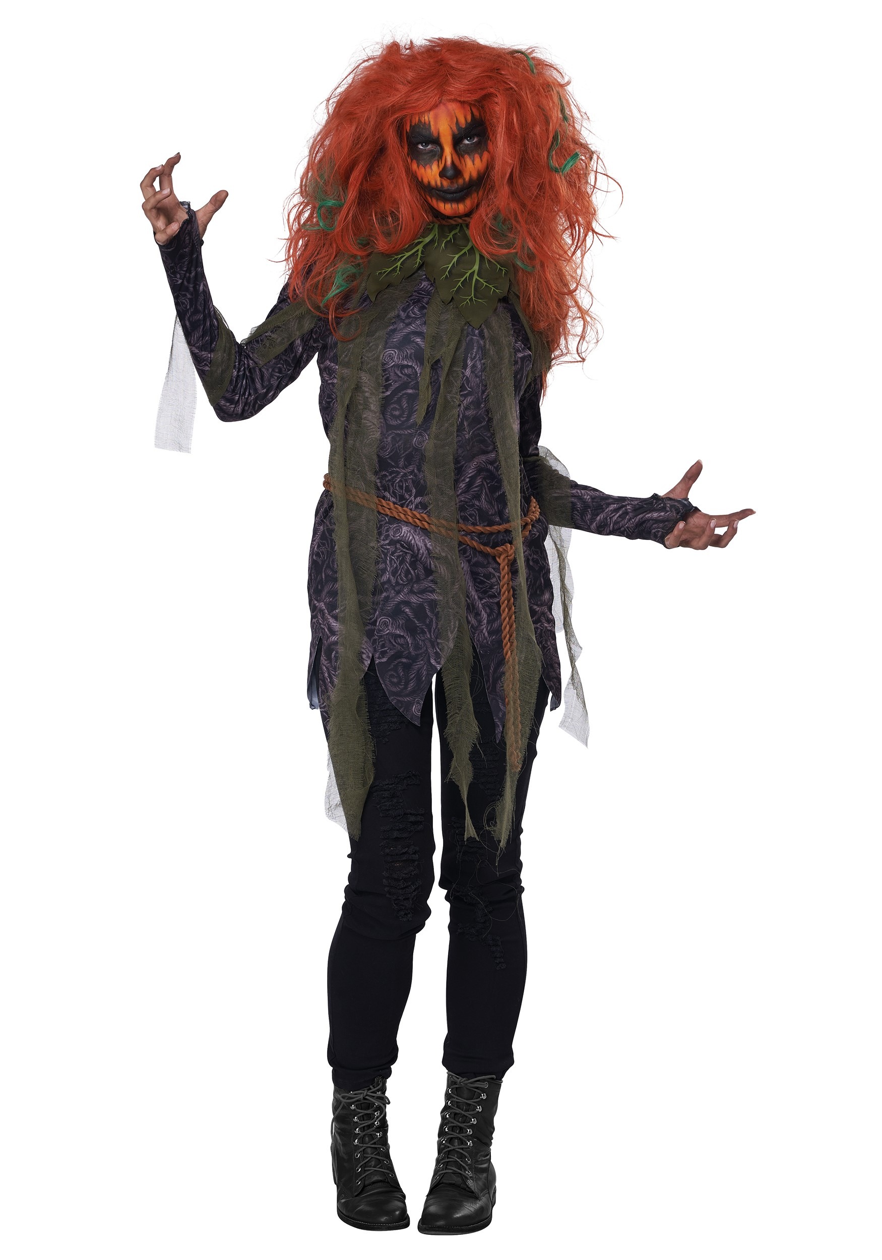 Pumpkin Monster Costume for Women