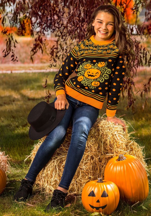 Pumpkin Patch Toddler Halloween Sweater