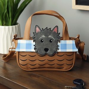 Puppy in a Basket Purse
