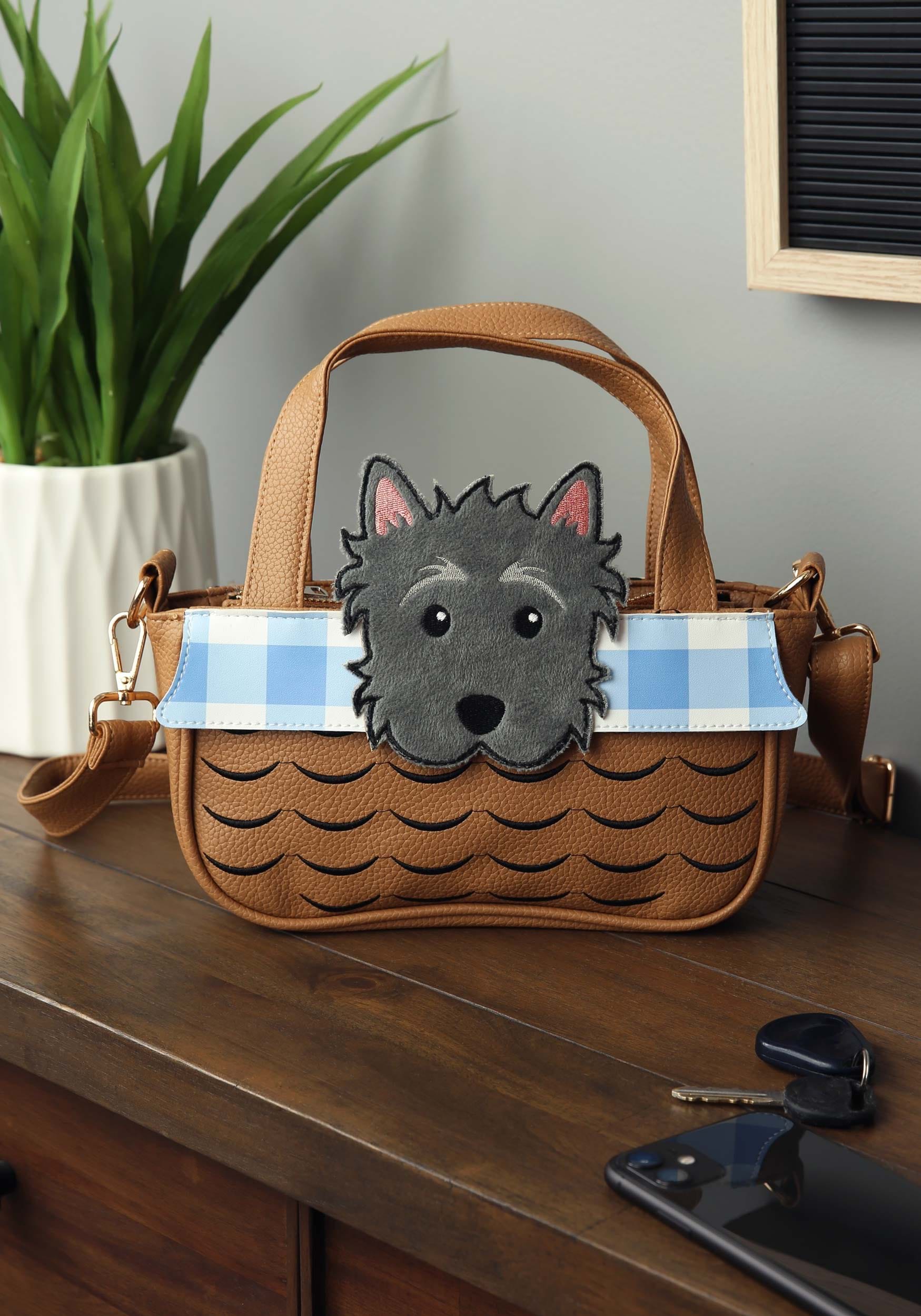 Puppy in a Basket Purse