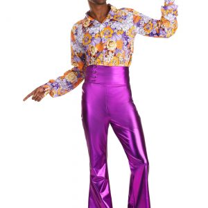 Purple Power Disco Men's Costume