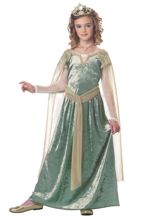 Queen Guinevere Costume for Girls