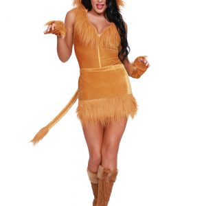 Queen of the Jungle Lion Women's Costume