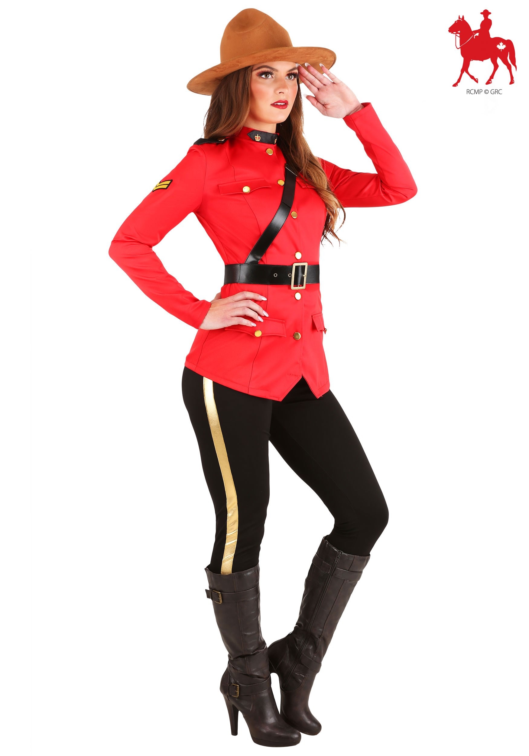 RCMP Canadian Mountie Costume for Women