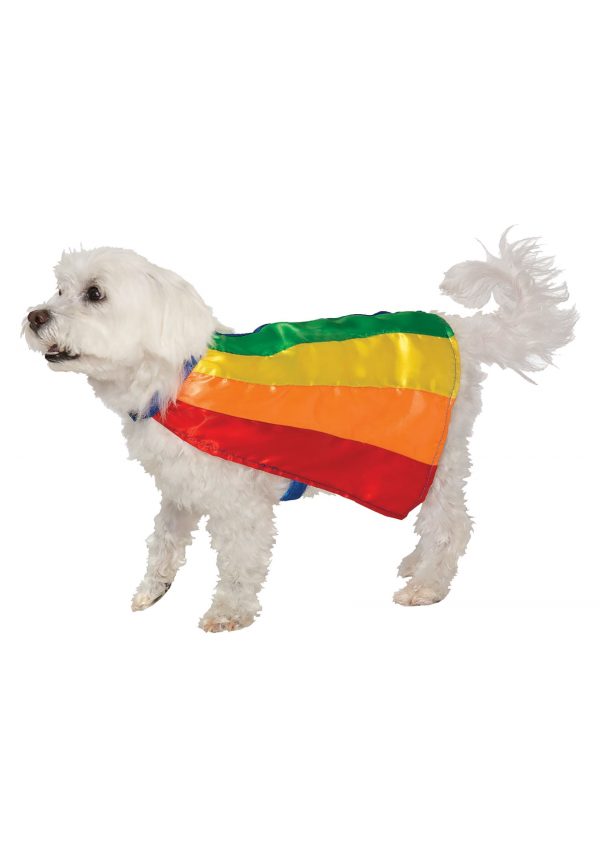 Rainbow Cape for Pets