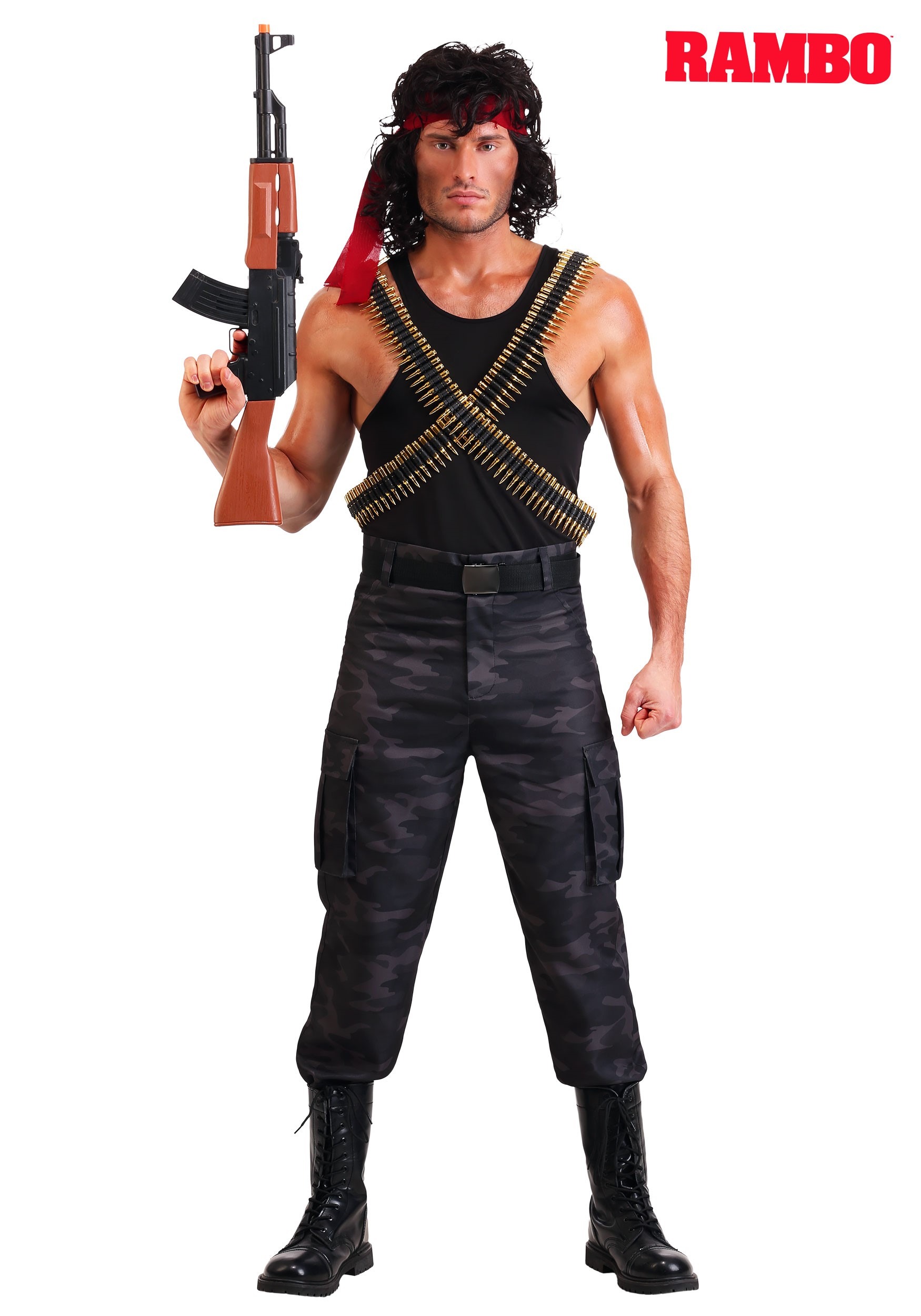 Rambo Men’s John Rambo Costume
