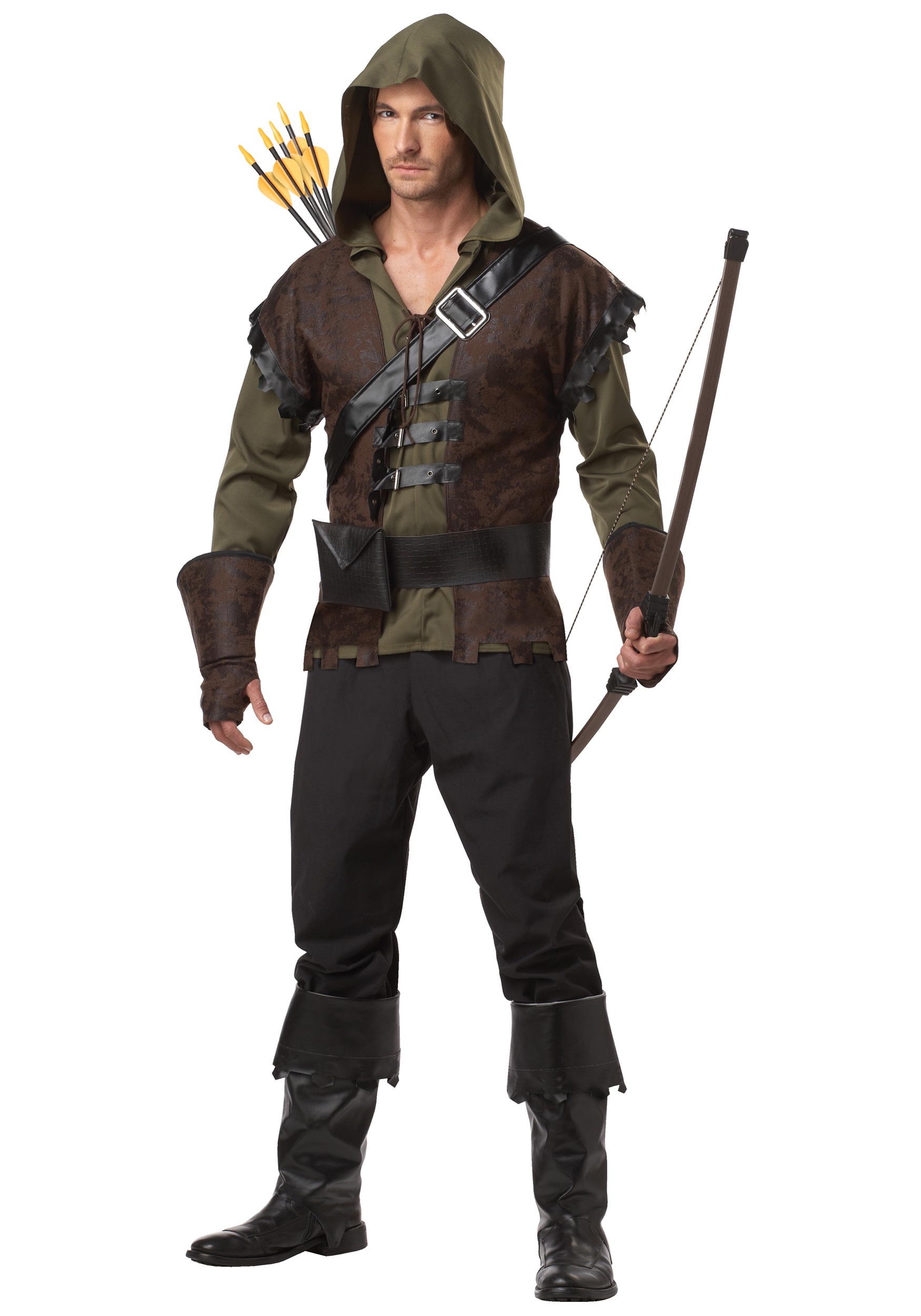 Realistic Robin Hood Costume for Men