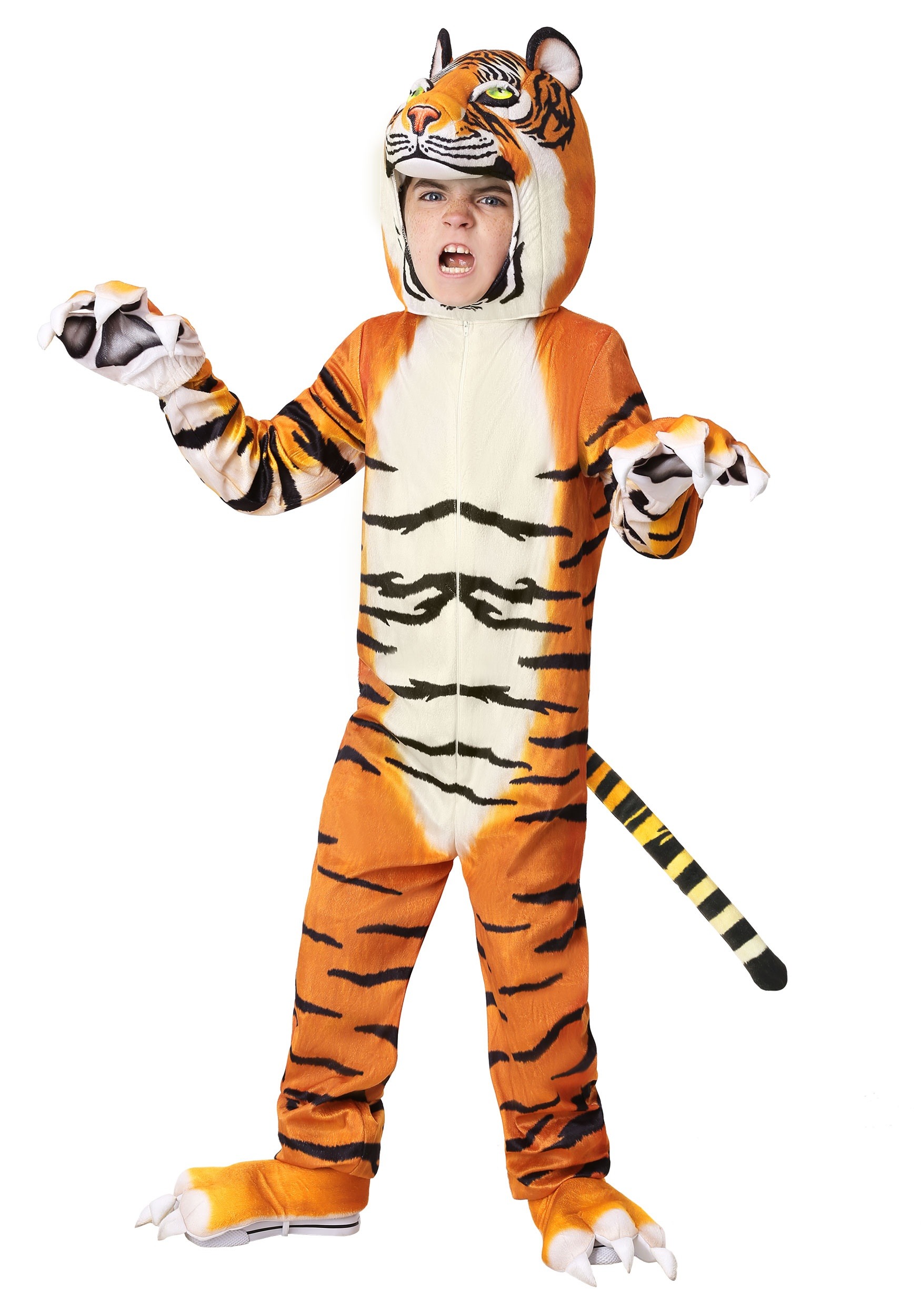Realistic Tiger Child’s Costume