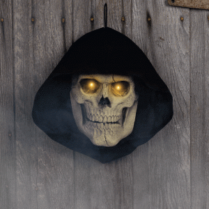 Reaper Skull Door Decoration
