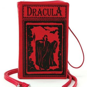 Red Dracula Book Purse