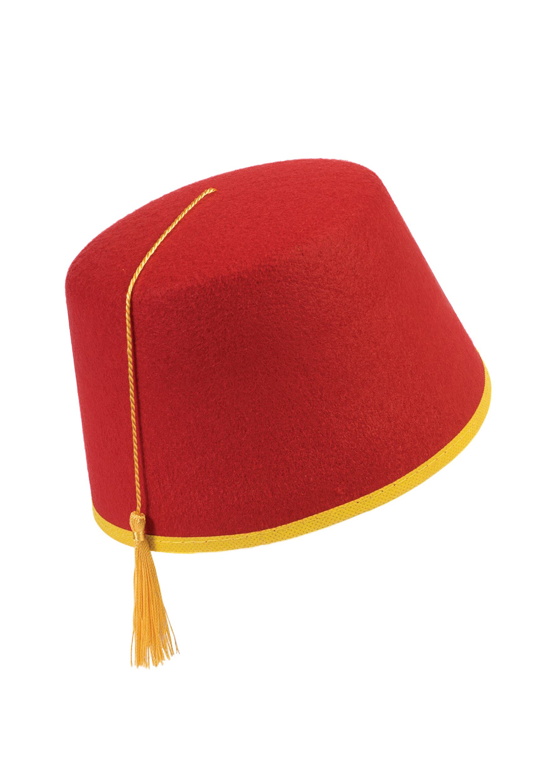 Red Fez Hat for Adults