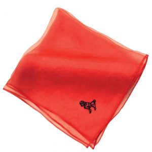 Red Poodle Scarf