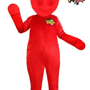 Red Sour Patch Kids Adult Costume