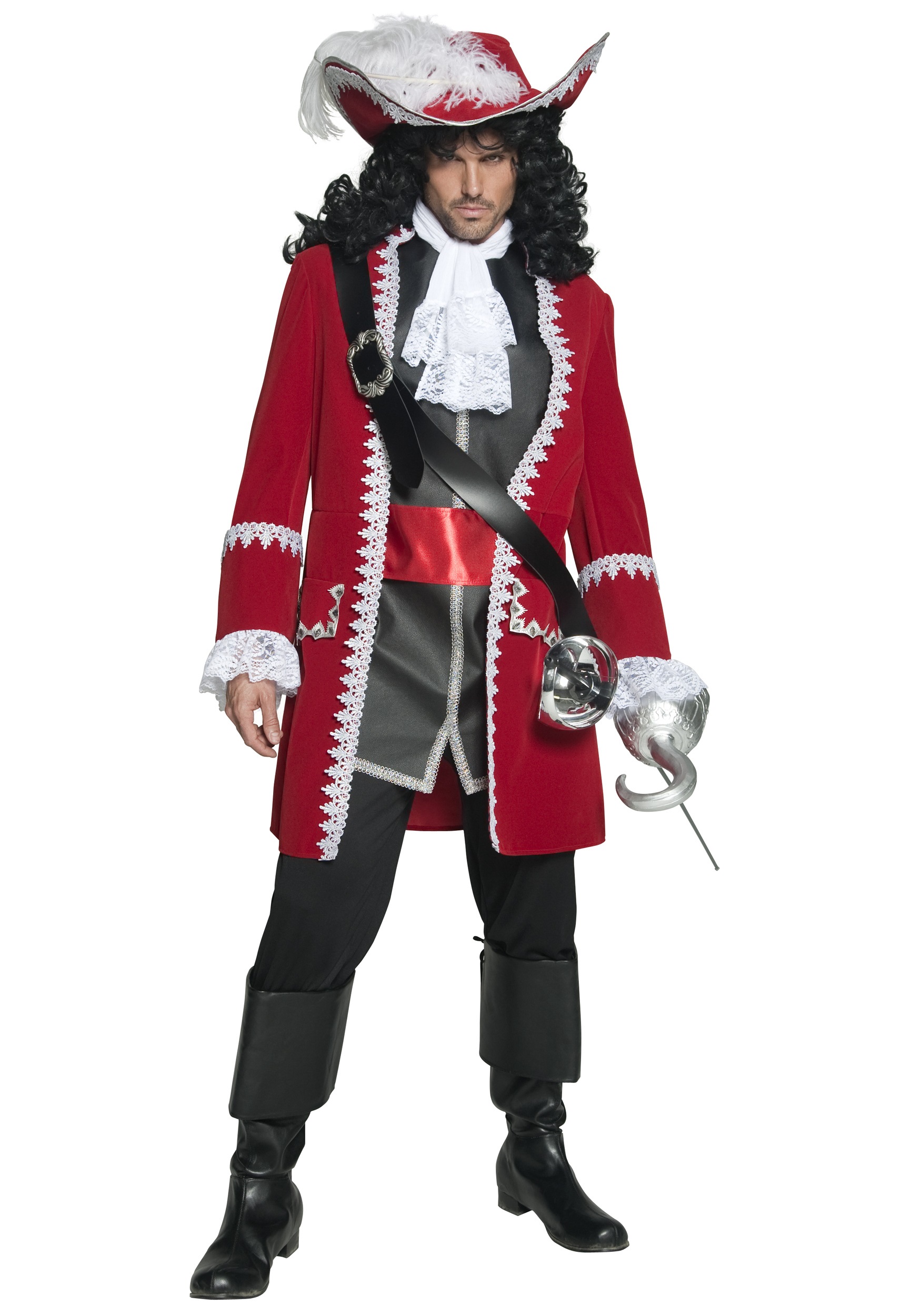 Regal Pirate Captain Costume for Men