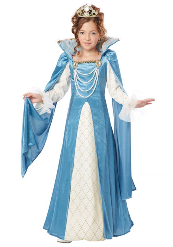 Renaissance Queen Costume for Girls