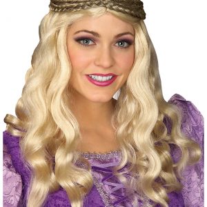 Renaissance Woman Blonde Wig for Adults