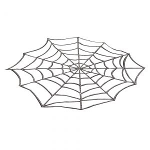 Rhinestone Spider Web Table Cover Decoration