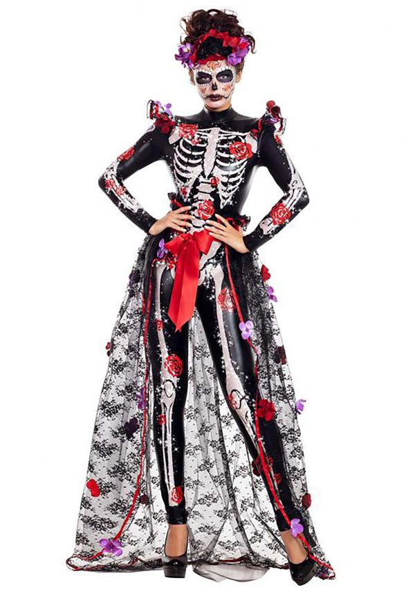 Rosas Day of the Dead Women's Costume