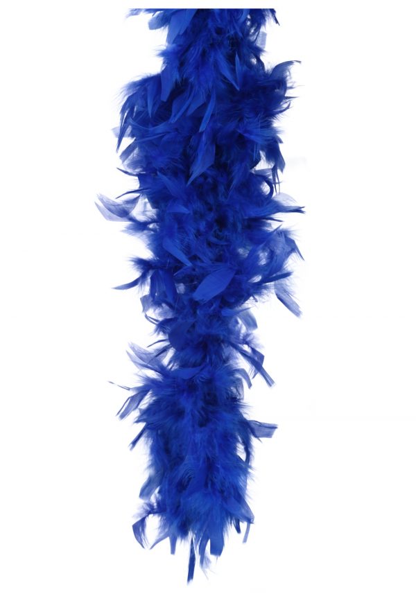 Royal Blue 80 Gram Feather Boa Accessory