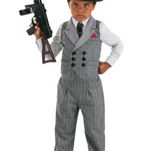 Ruthless Gangster Toddler Costume