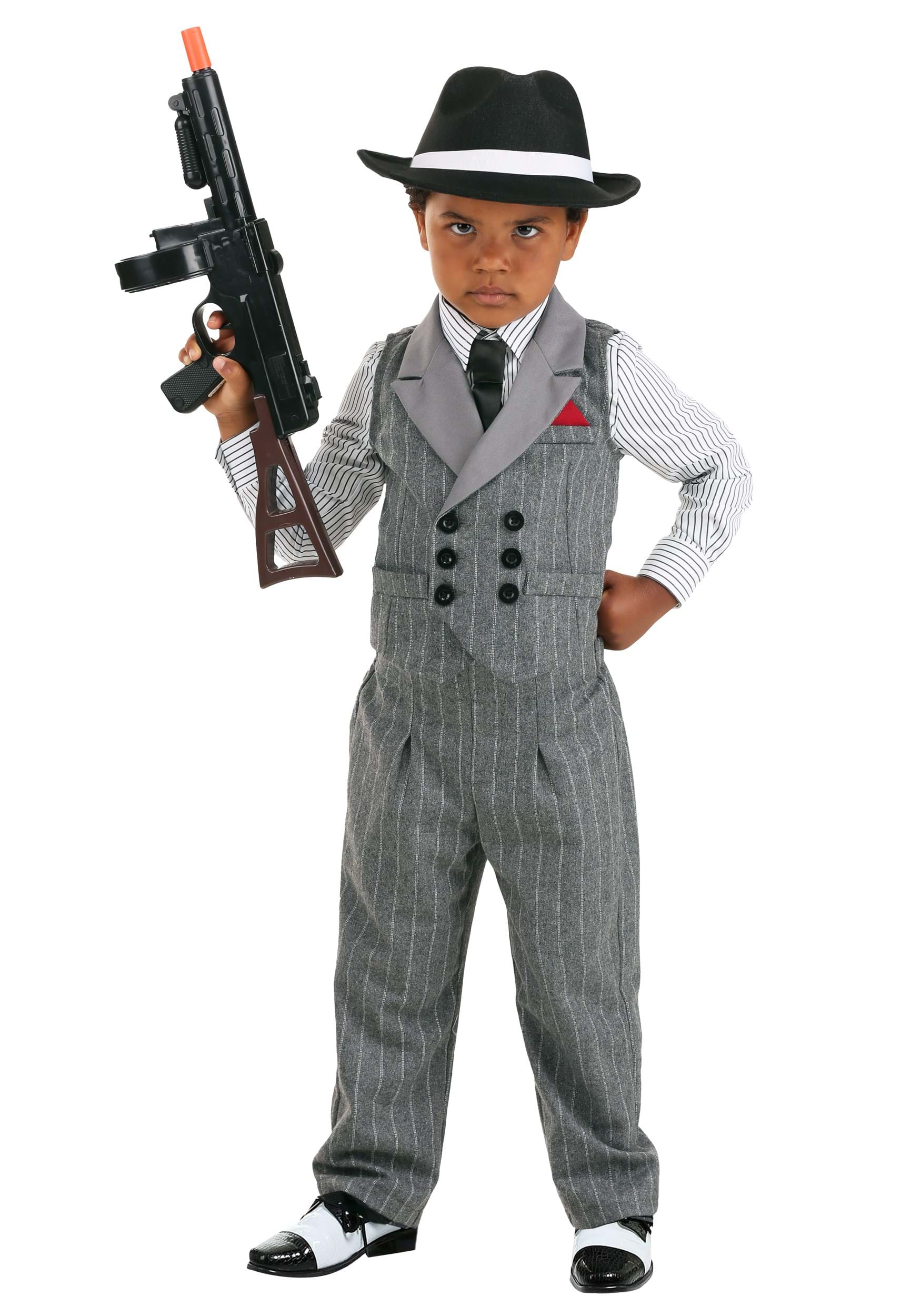 Ruthless Gangster Toddler Costume
