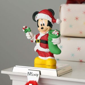 Santa Mickey Mouse Stocking Holder