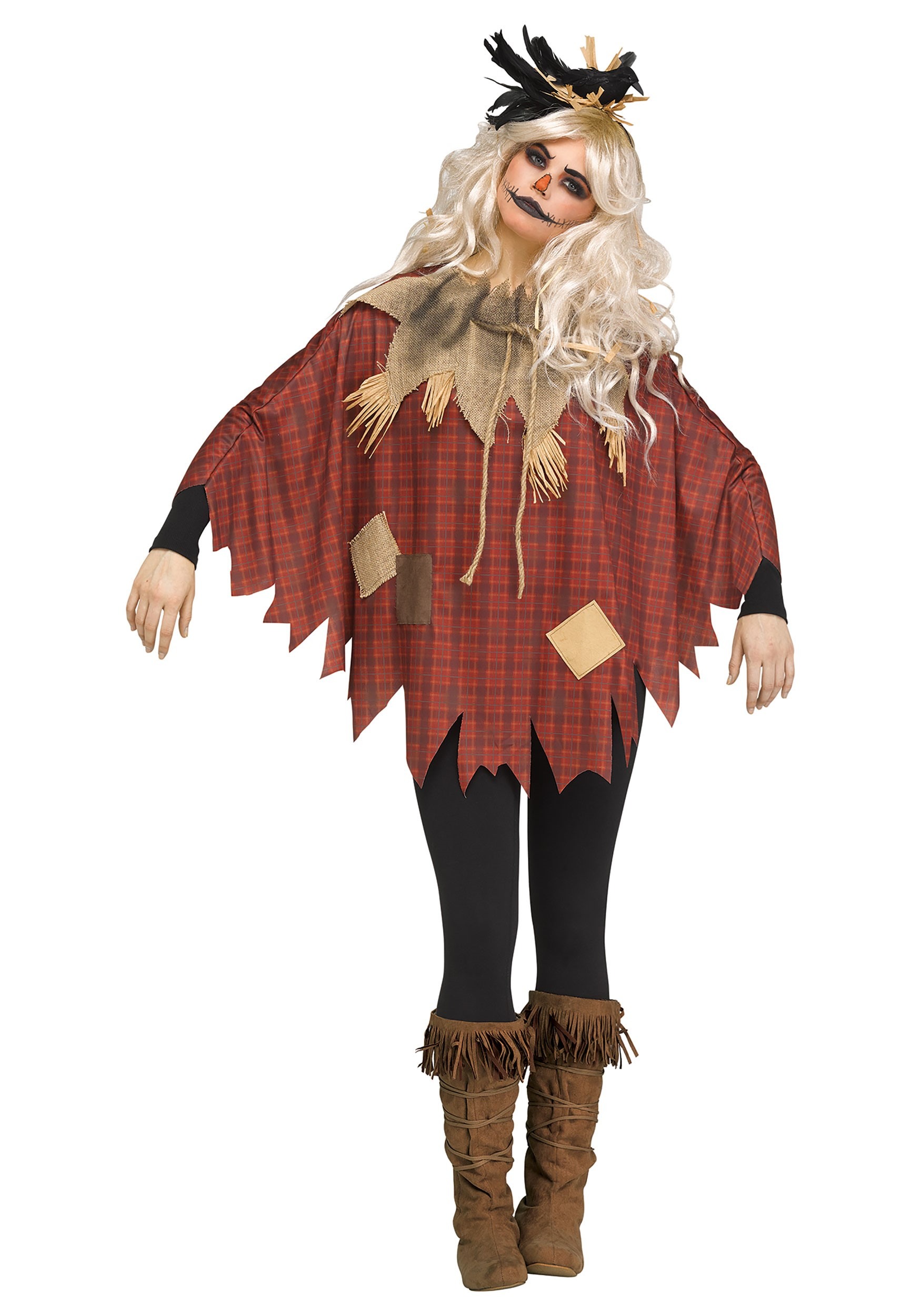 Scarecrow Poncho for Women
