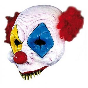 Scary Clown Half Mask