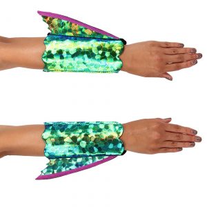 Seahorse Shimmer Fin Arm Cuffs