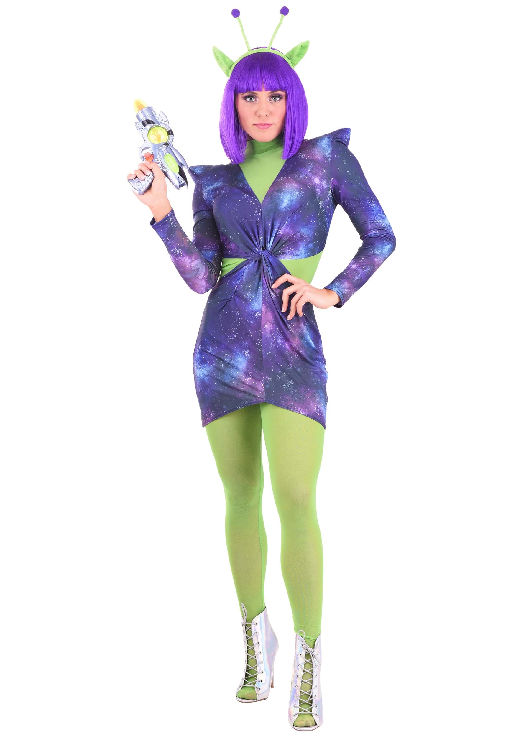 Sexy Cosmic Alien Costume